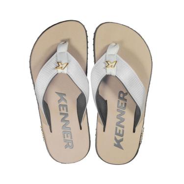 Imagem de Chinelo Sandália Kenner Kivah Gold Bege-Masculino