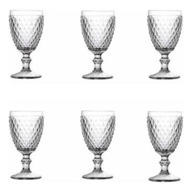 Imagem de Conjunto De 06 Copos De Vidro Bico De Abacaxi - Wellmix