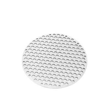 Imagem de HYUERBC Grelha de churrasqueira redonda para churrasqueira, rede para churrasqueira, grade redonda, rede a vapor, aço inoxidável 304, folha de churrasqueira, grelhas de cozinha