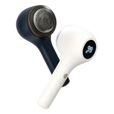 Imagem de Maquina Papa Bolinha Tira Pelo Elétrico Portátil com Display Digital, Bateria Recarregavel 3 Velocidades