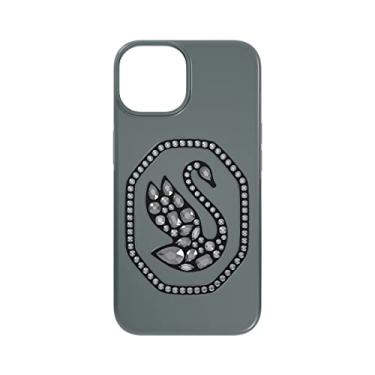 Imagem de SWAROVSKI Capa para smartphone Signum, Swan, iPhone® 14, preta