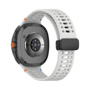 Imagem de Pulseira de silicone respirável para Samsung Galaxy Watch 8 40mm 44mm/