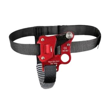 Imagem de menolana Ascensor de pé para uso externo com corda de 8 a 13 mm, para escalada em, árvores e árvores, com degrau rápido para proteção em, Esquerda