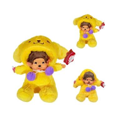 Imagem de Brinquedo De Pelúcia Disney Monchhichis De 20cm, Stitch, Mickey, Totor