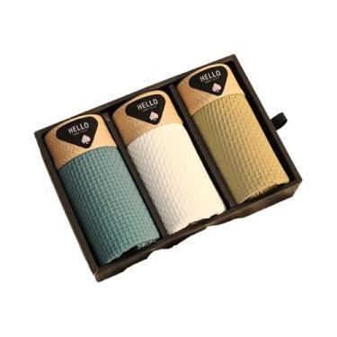 Imagem de Shorts Boxer De Malha De Seda Gelada Para Homens 3 Peças Sexy Fino U C