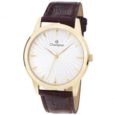Imagem de Relógio Champion Masculino Couro Cn20588s