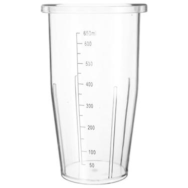 Imagem de DIYEAH 1 copo de mistura de substituição para liquidificador de imersão copo graduado marcações para espumador de leite