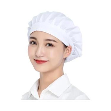 Imagem de Gorro De Chef Ajustável Unissex Para Catering, Cozinha, Serviço De Ali