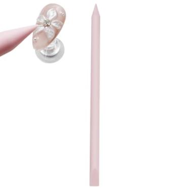 Imagem de Bastão de mistura de silicone de cabeça dupla, agitador de silicone para unhas e raspador de aço, ferramenta de mistura de resina epóxi para artesanato, fabricação de joias e pigmentos.