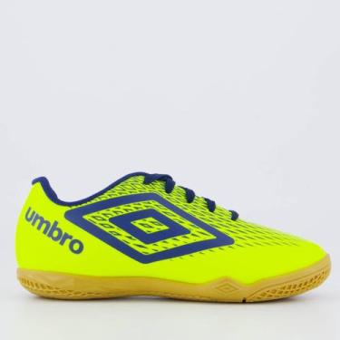 Imagem de Chuteira Umbro X-Diamond Futsal Juvenil Verde, 36