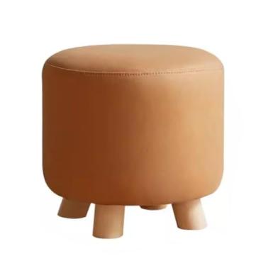 Imagem de FAMEOYA Banco de sapatos de madeira moderno minimalista entrada para sala de estar nórdico banco de troca de sapatos para casa pequeno banco baixo para chuveiro interno (C)