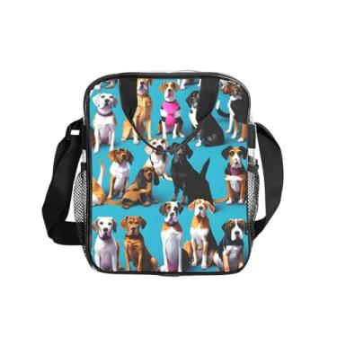 Imagem de SKKNT Many Beagle Patterns Print Lancheira Transparente Recipiente de Armazenamento de Alimentos Passeios na Praia Escritório Viagem Bento Box