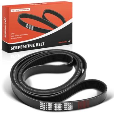 Imagem de A-Premium Correia de transmissão serpentina de motor de 121,34 polegadas compatível com Ford Transit-150, Transit-250, Transit-350, Transit-350 HD e Starcraft Bus Starlite, 2015 2016 2017 2018 2019