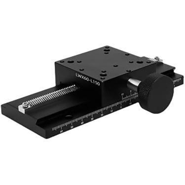 Imagem de Eixo X Rabo de Andorinha Ranhura Linear Mesa Deslizante Fina LWX60 Plataforma de Deslocamento Manual Plataforma de Corte de Curso Longo(500mm)