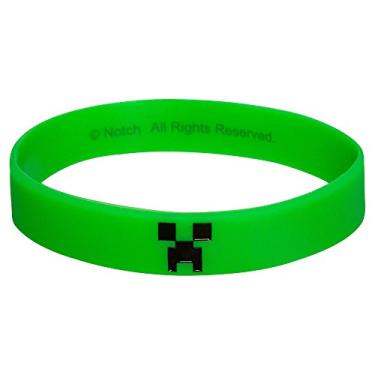 Imagem de Pulseira verde Minecraft: Grande