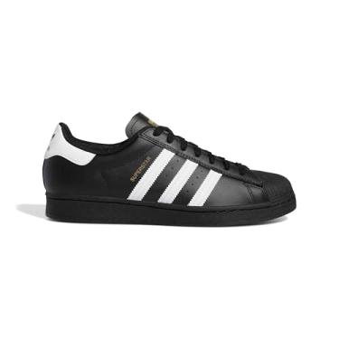 Imagem de adidas Originals Superstar ADV Tênis masculino de skate, Core Black/Cloud White, 40