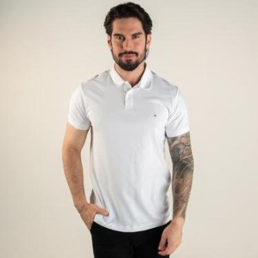 Imagem de Camisa Polo Aramis Piquet Branca-Masculino