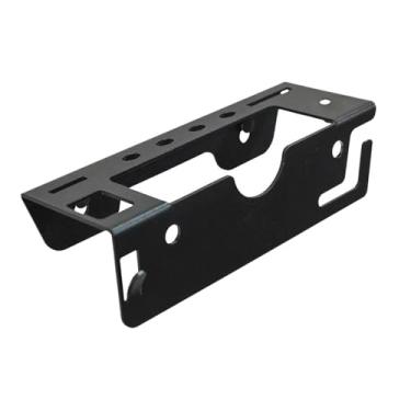 Imagem de IEUDNS Suporte de parede para esmerilhadeira angular, organizador de ferramentas elétricas em metal, para uso em oficinas.