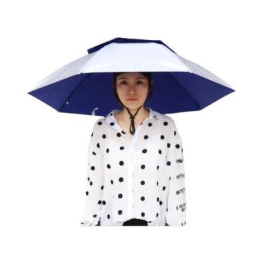 Imagem de Chapéu De Pesca Dobrável Impermeável Portátil Com Proteção Solar Para 