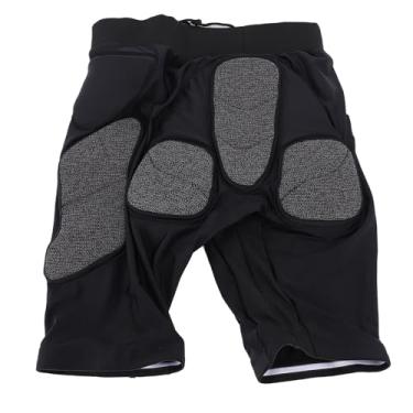 Imagem de Alomejor Shorts Protetores de Snowboard, Shorts de Quadril Acolchoados Em Malha 3D Com Absorção de Choque para Motocicletas de Ciclismo de Esqui que Pilotam Homens
