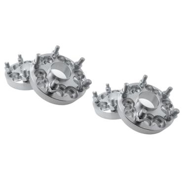 Imagem de ezaccessory 4 adaptadores de roda centralizados de cubo 5 x 100/5 x 112 para Volswagen/Audi 57,1 mm Hub para roda 5x120 da BWM Land Rover 2,5 cm de espessura