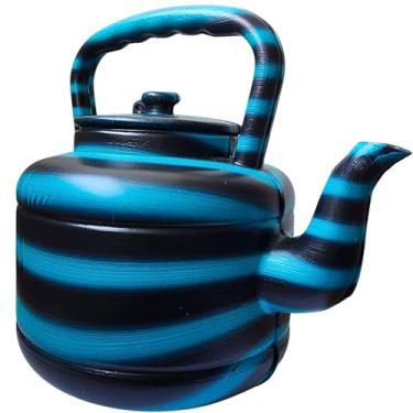 Imagem de African Delights Regador De Plástico Durável Para Plantas Interior E Exterior - Chaleira 1 Galão Com Bico Longo Lata Água Pequena, Plantas, Jarra Banheiro Lota, (Multicolorida)