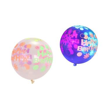 Imagem de Balões Fluorescentes Em Forma De Coração De 12 Polegadas 10PCS Brilham