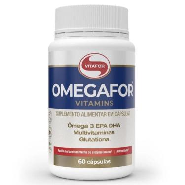 Imagem de Omegafor Vitamins (60 Caps de 1000mg) - Vitafor-Unissex