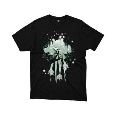 Imagem de Camiseta Unissex Oversized De Algodão Hollow Knight Silksong Y2k De Ma