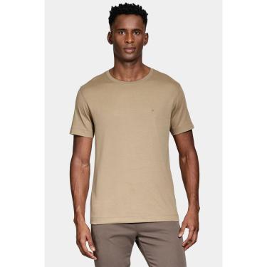 Imagem de Camiseta Aramis Manga Curta Interlock Pima Areia 116-Masculino