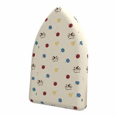 Imagem de Baoblaze Tábua de passar roupa portátil, base para ferro de passar fácil de limpar, luva de roupa para faculdade, viagens, punhos e ombros, ideal para estúdio, Cherry Puppy