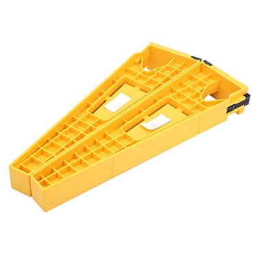 Imagem de Posicionador de trilho deslizante de gaveta, alta qualidade, durável, plástico ABS, ferramenta de instalação de trilho de gaveta, gabarito para economia de trabalho para projetos