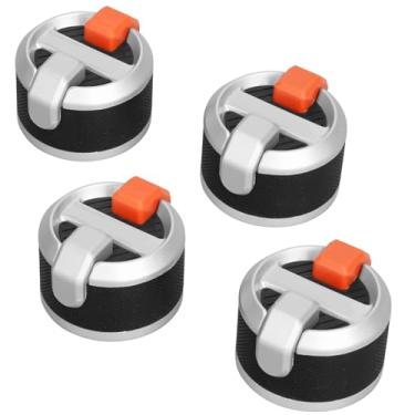 Imagem de SafBbcue Botões de substituição Blackstone, adequado para maçanetas a gás Blackstone 1783 1785 1868 1916 1923 1962 2231 2254, peças de reposição Blaclstone de 17/22/28/36 polegadas, pacote com 4