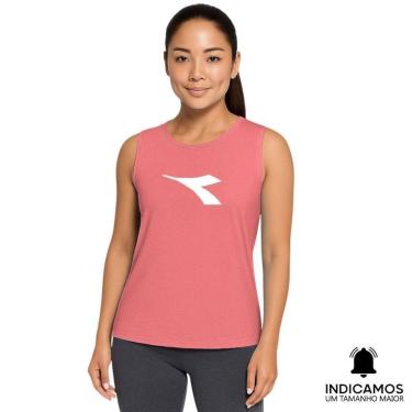 Imagem de Regata Diadora Big Logo Feminina - Rosê M-Feminino