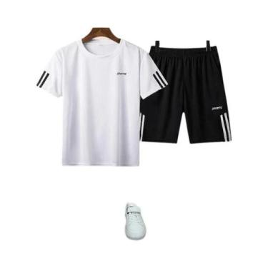 Imagem de Conjunto De T-Shirt De Manga Curta E Shorts Para Meninos E Meninas, Se