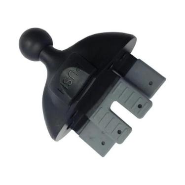 Imagem de 17mm bola acessórios carro cd slot montagem suporte ajustável tablet t