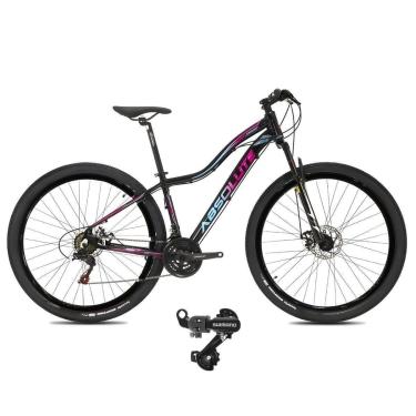 Imagem de Bicicleta Feminina Aluminio Hera 24v Aro 29 Absolute Shimano  Cambio Traseiro Suspensão 80mm-Feminino