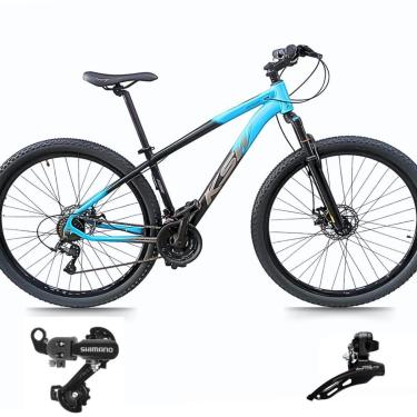 Imagem de Bicicleta Ksw Xlt Aro 29 21v Index Mtb Alum Suspensão 80mm Cambios Shimano-Unissex