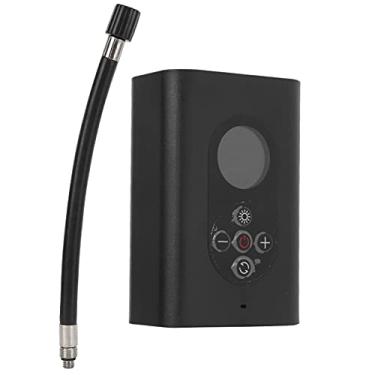 Imagem de KIMISS Bomba de Ar Elétrica Portátil Sem Fio USB Recarregável Inflador de Alta Pressão Com Display LCD e Luz LED para Infláveis, Pneus, Bolas e Muito Mais