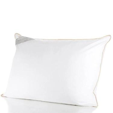 Imagem de Travesseiro Buddemeyer Toque de Pluma 233 Fios - 100% Algodão - Branco