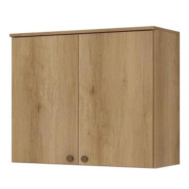 Imagem de Armário Aéreo 80 cm 2 Porta Finesse Capuccino - THB - THB Móveis