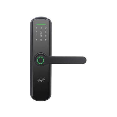 Imagem de Fechadura Digital ELG SHFD701 com Senha e Cartão de Embutir Wi-Fi, Pre