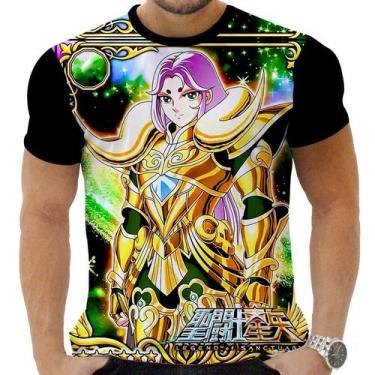 Imagem de Camiseta Camisa Personalizada Anime Cavaleiros do Zodíaco 27 - Zahir S