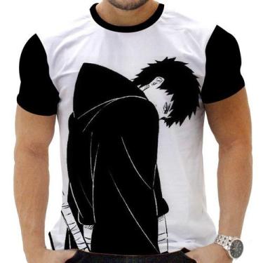 Imagem de Camiseta Camisa Personalizada Anime Naruto Obito Uchiha 03 - Zahir Sto