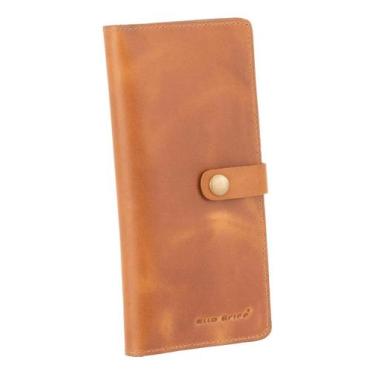 Imagem de Carteira Feminina Couro Legítimo Slim Com Porta Moedas - Ello Griff, M