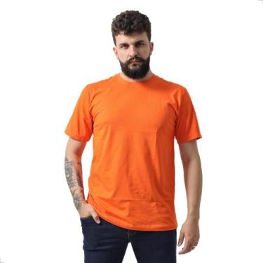 Imagem de Camiseta Masculina Básica  Algodão Fio 30.1 penteado  - Techmalhas, La