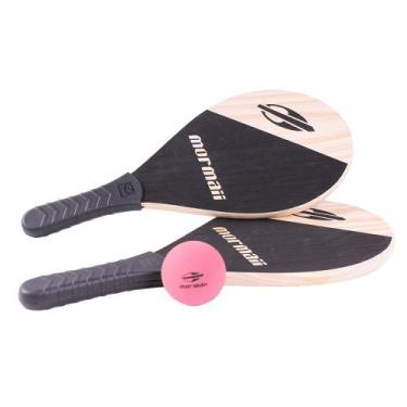 Imagem de Raquete de Praia Frescobol 2 Raquetes 1 Bola Mormaii