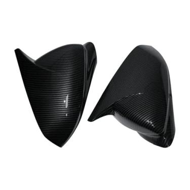 Imagem de Capa De Espelho Retrovisor Lateral De Carro Com Padrão De Fibra De Carbono Compatível Com Seat Leon/Cupra/Formentor 2020-2024(Carbon pattern)