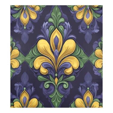 Imagem de Blueangle Capa magnética para lava-louças de carnaval, decoração de capa frontal de lava-louças, adesivos de eletrodomésticos, adesivos de eletrodomésticos, 58 cm C x 66 cm adesivo magnético