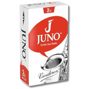 Imagem de Kit 10 Palheta Sax Alto Tamanho 2,5 Juno Vandoren Paris